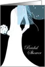 Bridal Shower Invites : Elegant Bride card