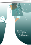 Bridal Shower Invites : Elegant Bride card