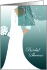 Bridal Shower Invites : Elegant Bride card