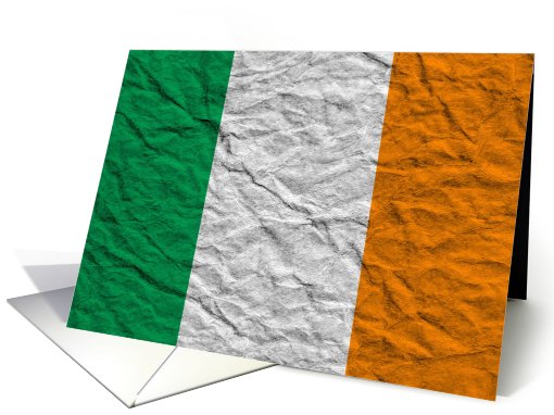 gone to ireland (flag) card (719658)