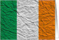 gone to ireland (flag) card