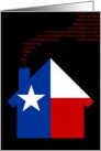 new texas address (flag) card