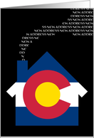 new colorado address (flag) card