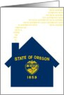 new oregon address (flag) card