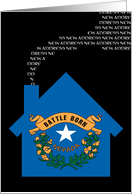 new nevada address (flag) card