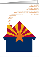 new arizona address (flag) card