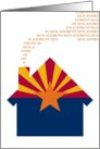 new arizona address (flag) card