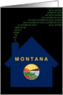 new montana address (flag) card