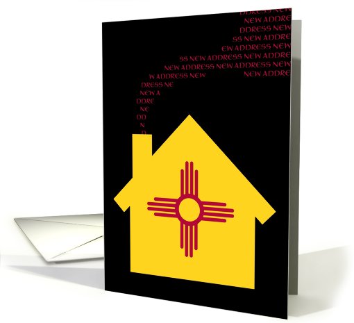 new new mexico address (flag) card (719728)