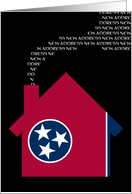 new tennessee address (flag) card