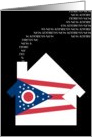 new ohio address (flag) card