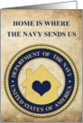 home is where the navy sends us card