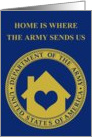 home is where the army sends us card