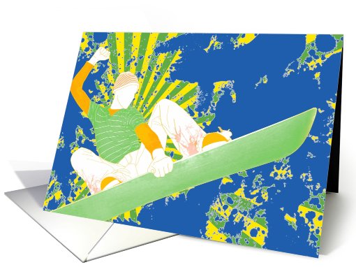 snowcore : snowboarder card (722029)