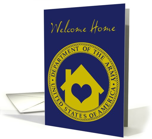 welcome home from the army card (722031)
