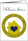 welcome home from the army card