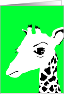 giraffe pop art