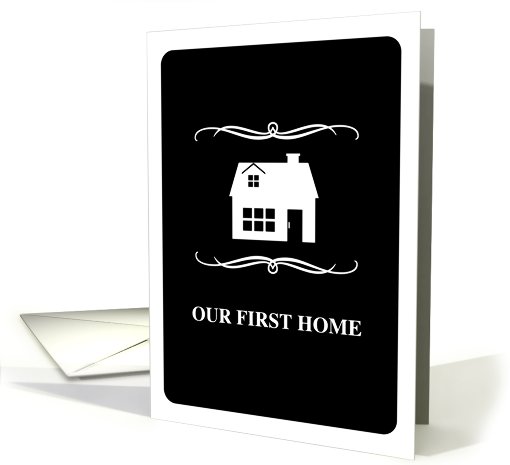 our first home : mod house card (722861)