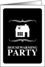 housewarming party invitation : mod house card