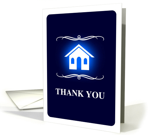 thank you : mod house card (722896)