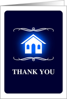 thank you : mod house card