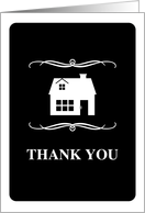 thank you : mod house card