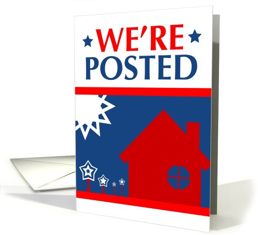 we're posted : indie home card (722928)
