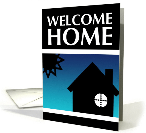 welcome home : indie home card (722939)