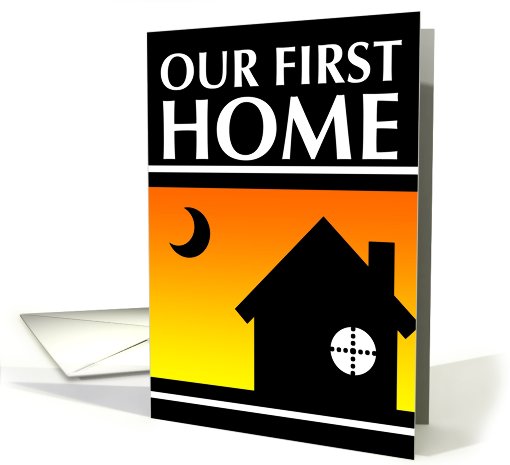 our first home : indie home card (722946)