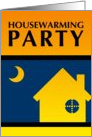 housewarming party invites : indie home card