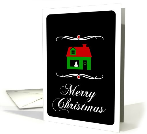 merry christmas : mod home card (727032)