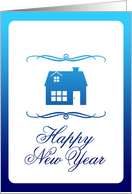 happy new year : mod home card
