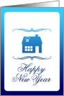 happy new year : mod home card