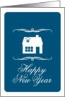 happy new year : mod home card