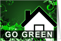 GO GREEN : hi-fi home card