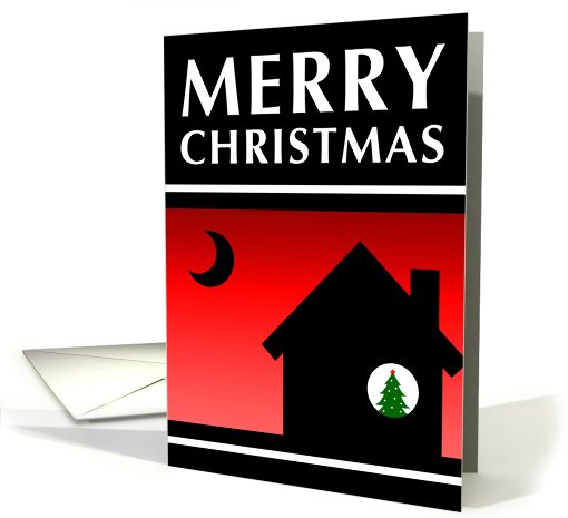 merry christmas from our new home card (730115)