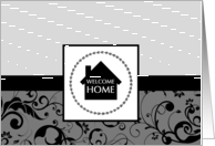 welcome home : professional damask card