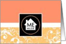 me mud : professional damask home card