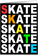 skate type stacks card