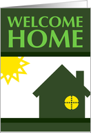 welcome home from military service party invitations : indie home card