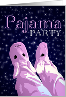 pajama party! card