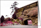 Happy Holi : Springtime Tunnel card