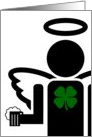 irish angel card
