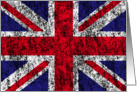 united kingdom flag card