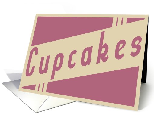 cupcakes baking party invitations card (786362)