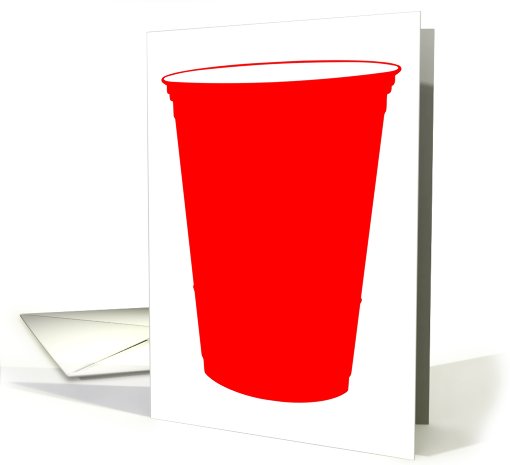 party cup invitation card (796516)