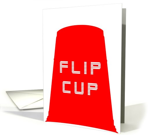flip cup invitation card (796526)