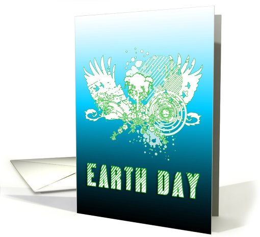 earth day : hi-fi tree card (823959)