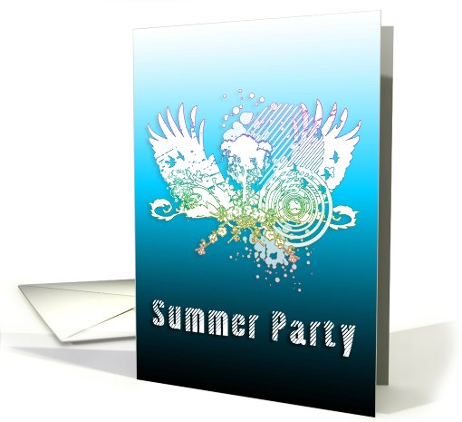 summer party card (823982)