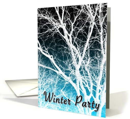 Winter Party card (824016)